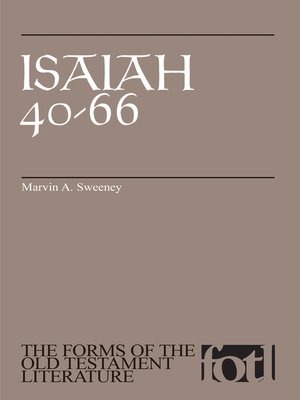 cover image of Isaiah 40-66